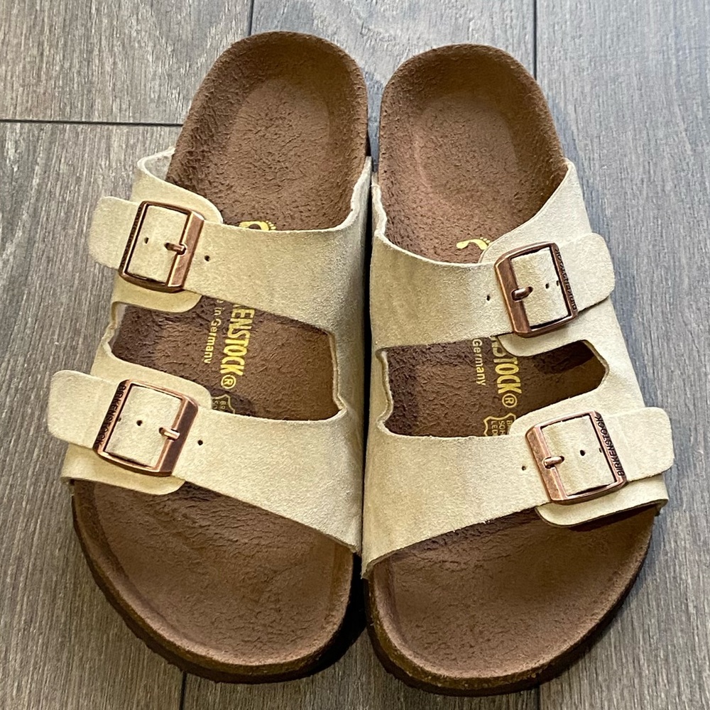 Birkenstock Arizona Taupe Sz 39 (US 8.5) - Picture 2 of 6